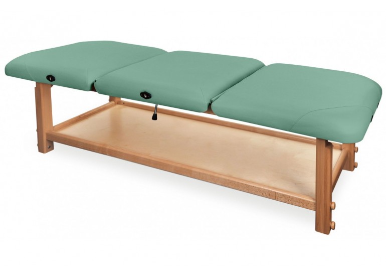 Holz Behandlungsliege, Massageliege,Therapieliege GAIA III