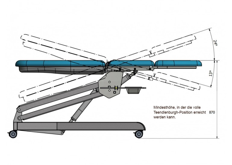 Gynäkologie Stuhl JFG 7