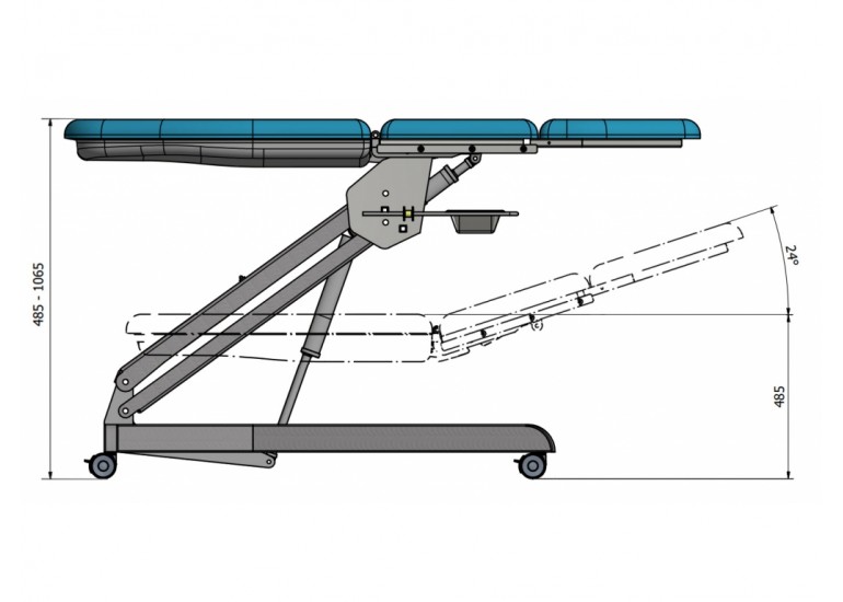 Gynäkologie Stuhl JFG 7